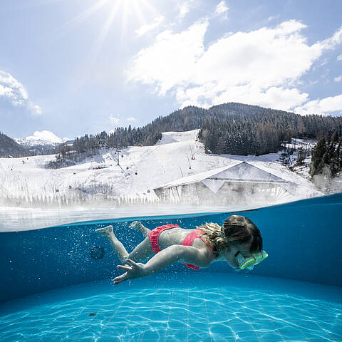 Römerbad bei strahlendem Sonnenschein © Kärnten Werbung - Gert Perauer Römerbad bei strahlendem Sonnenschein © Kärnten Werbung - Gert Perauer