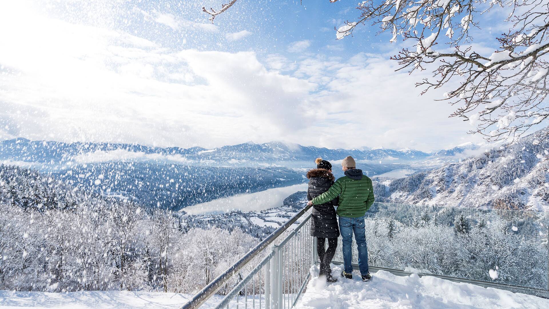 Winterwandern Sternenbalkon Millstätter See © Gert Perauer_MBN Tourismus