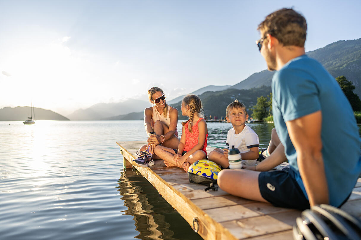 Radfahren mit der Familie  © Gert Perauer_MBN Tourismus