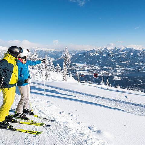 Skifahren am Goldeck © Gert Perauer_MBN Tourismus
