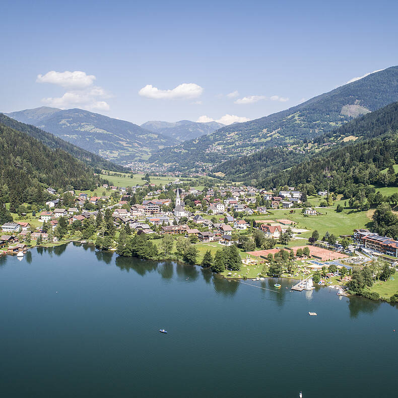 Der Brennsee garantiert Badevergnügen pur © Gert Perauer_MBN Tourismus