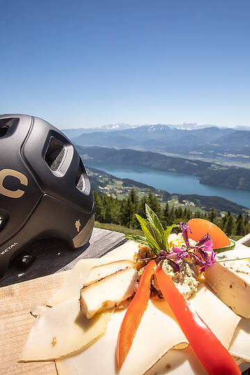 Verschnaufpause beim Rad fahren um den Millstätter See © Erwin Haiden_Kärnten Werbung
