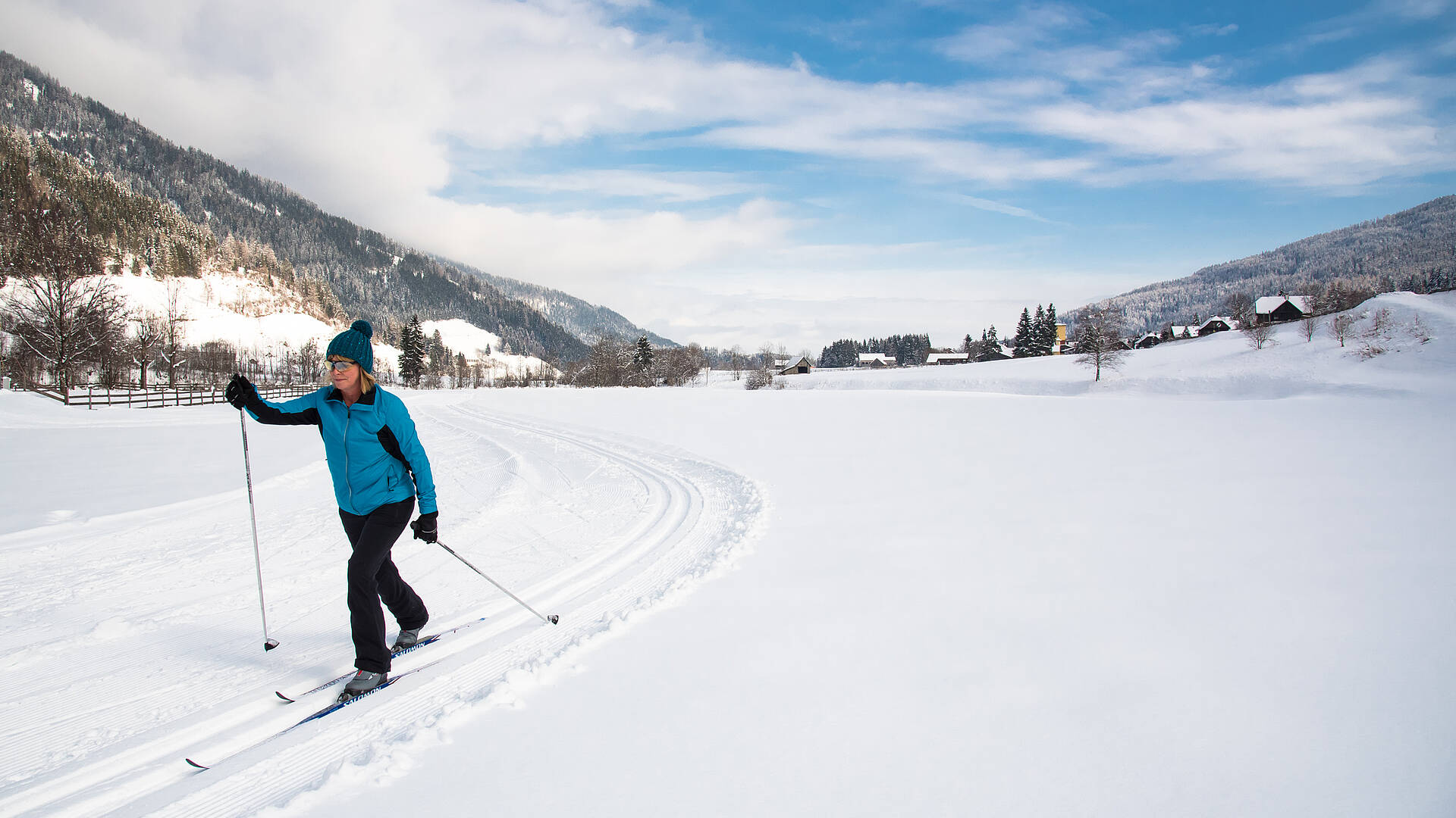 Abseits der Piste Langlaufen © Franz Gerdl_MBN Tourismus