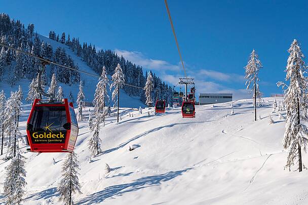 Gondelfahrt aufs Goldeck © Gert Perauer_MBN Tourismus