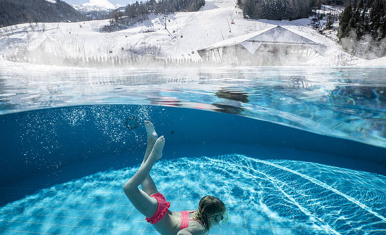 Abtauchen in der Therme Römerbad © Kärnten Werbung - Gert Perauer