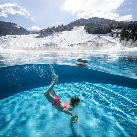 Abtauchen in der Therme Römerbad © Kärnten Werbung - Gert Perauer