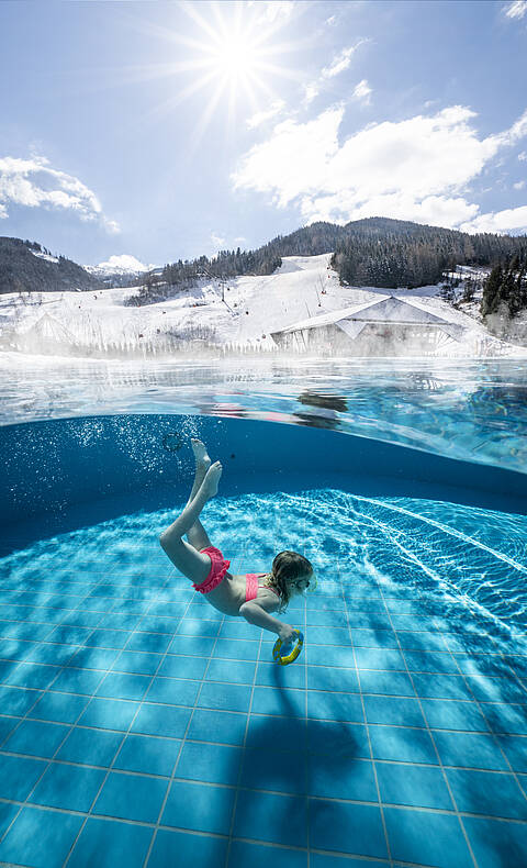 Abtauchen in der Therme Römerbad © Kärnten Werbung - Gert Perauer