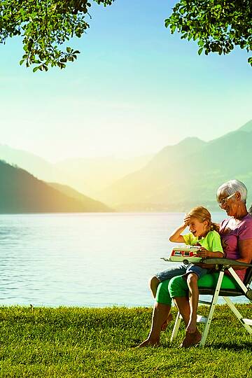 mit Familie baden am Millstätter See © Franz Gerdl_Kärntner Werbung