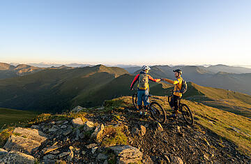Radfahren auf der Heidi Alm © Mathias Prägant_MBN Tourismus