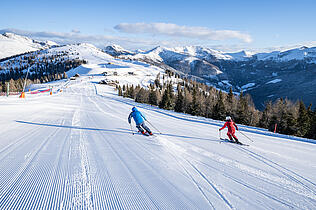Skigenuss in St. Oswald mitten in den Kärntner Nockbergen © Gert Perauer_MBN Tourismus