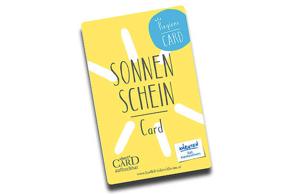 Sonnenschein Card © MBN Tourismus
