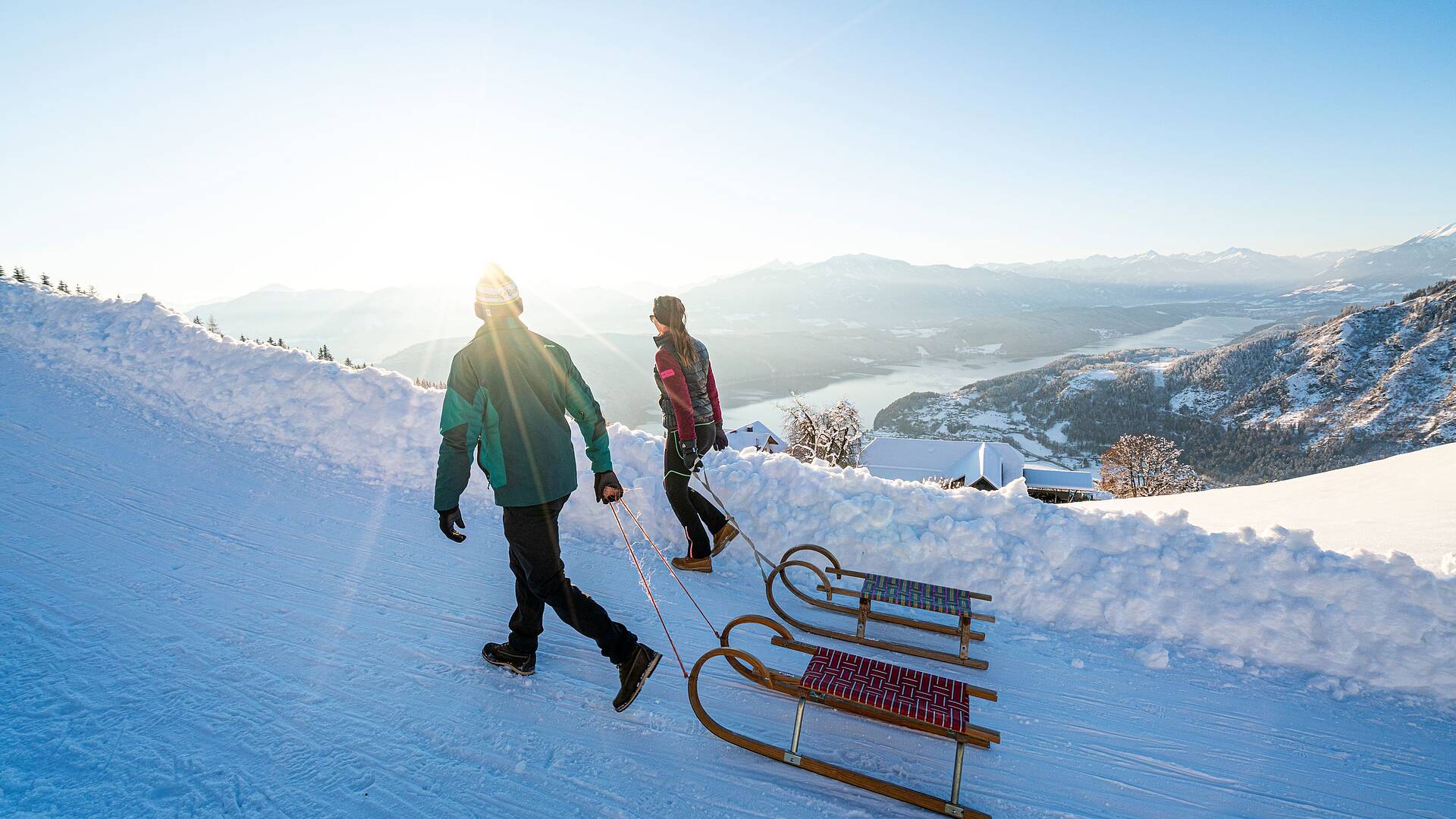 Rodeln am Millstätter See © Gert Perauer_MBN Tourismus