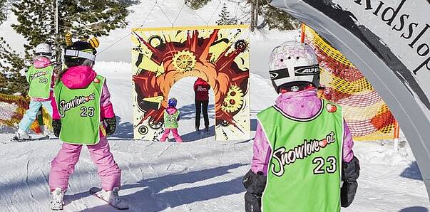 Kinder auf der Kidsslope auf der Turracher Höhe