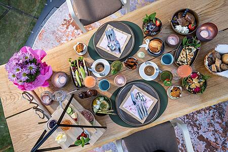 TIME for friends: winter brunch in the glass dome