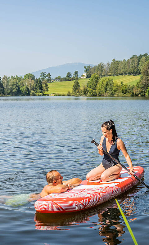 Die Sonne am Maltschacher See genießen  © Franz Gerdl _MBN Tourismus
