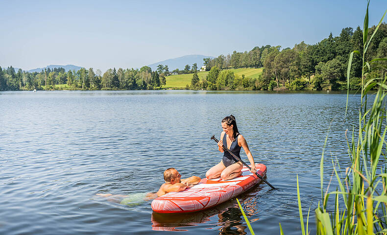 Die Sonne am Maltschacher See genießen  © Franz Gerdl _MBN Tourismus