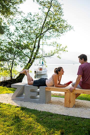 Zusammen genießen ZEITplatz Klingerpark Seeboden ©Gert Perauer_MBN Tourismus