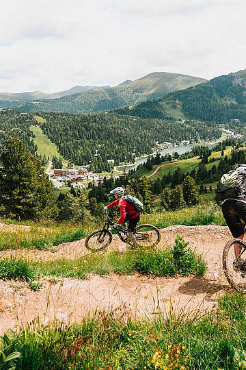Kornock Flowtrail im Sommer ©  Daniela Ebner_Turracher Höhe