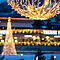 Magische Vorweihnachtszeit mit schönen Lichtern am Alpinen Thermen-Advent 