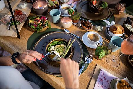 TIME for two: winter brunch in the glass dome
