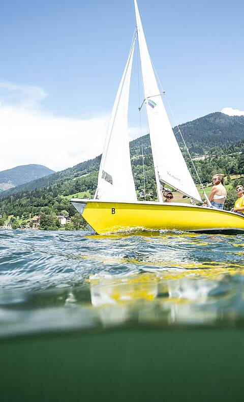 Ein Bootsausflug auf dem Millstätter See, ideal für Erholung und Naturgenuss © Gert Perauer_MBN Tourismus