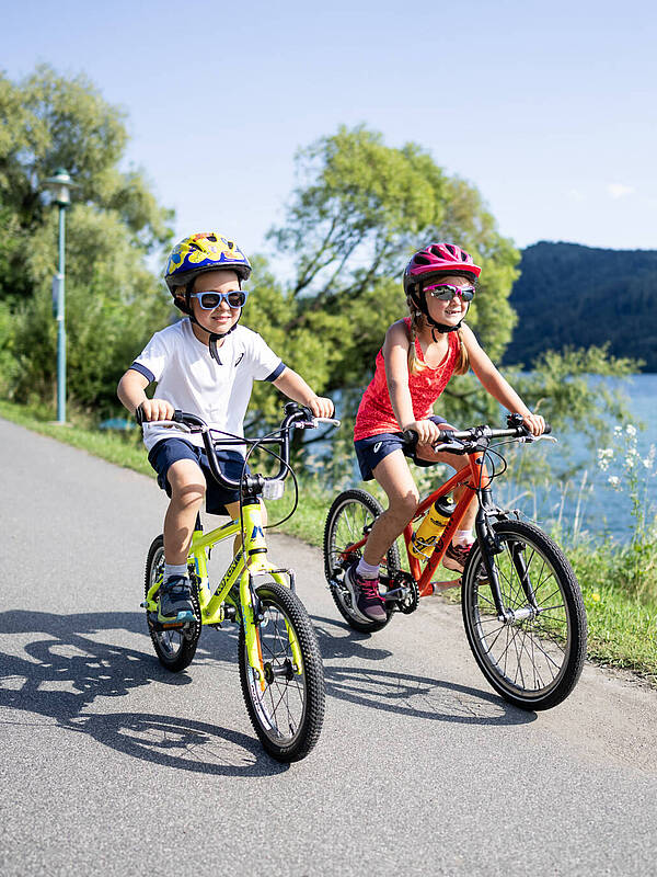 Radfahren rund um den Millstätter See mit Familie © Gert_Perauer_MBN Tourismusa