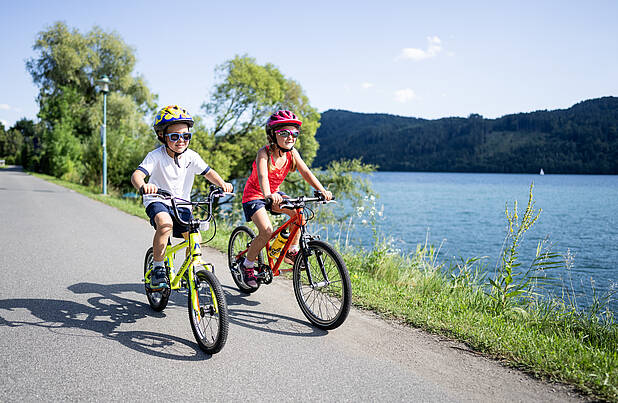 Radfahren rund um den Millstätter See mit Familie © Gert_Perauer_MBN Tourismusa