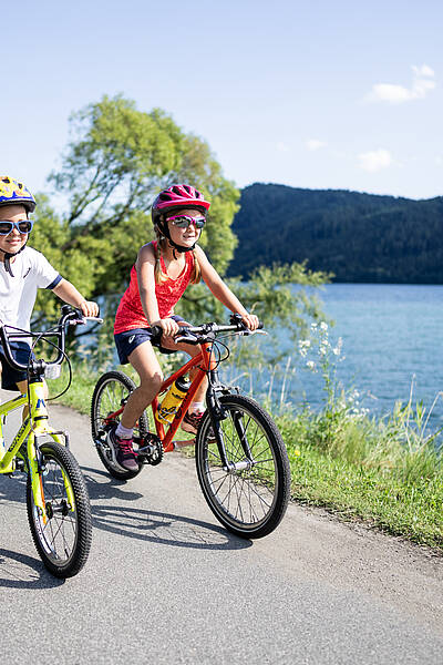 Radfahren rund um den Millstätter See mit Familie © Gert_Perauer_MBN Tourismusa