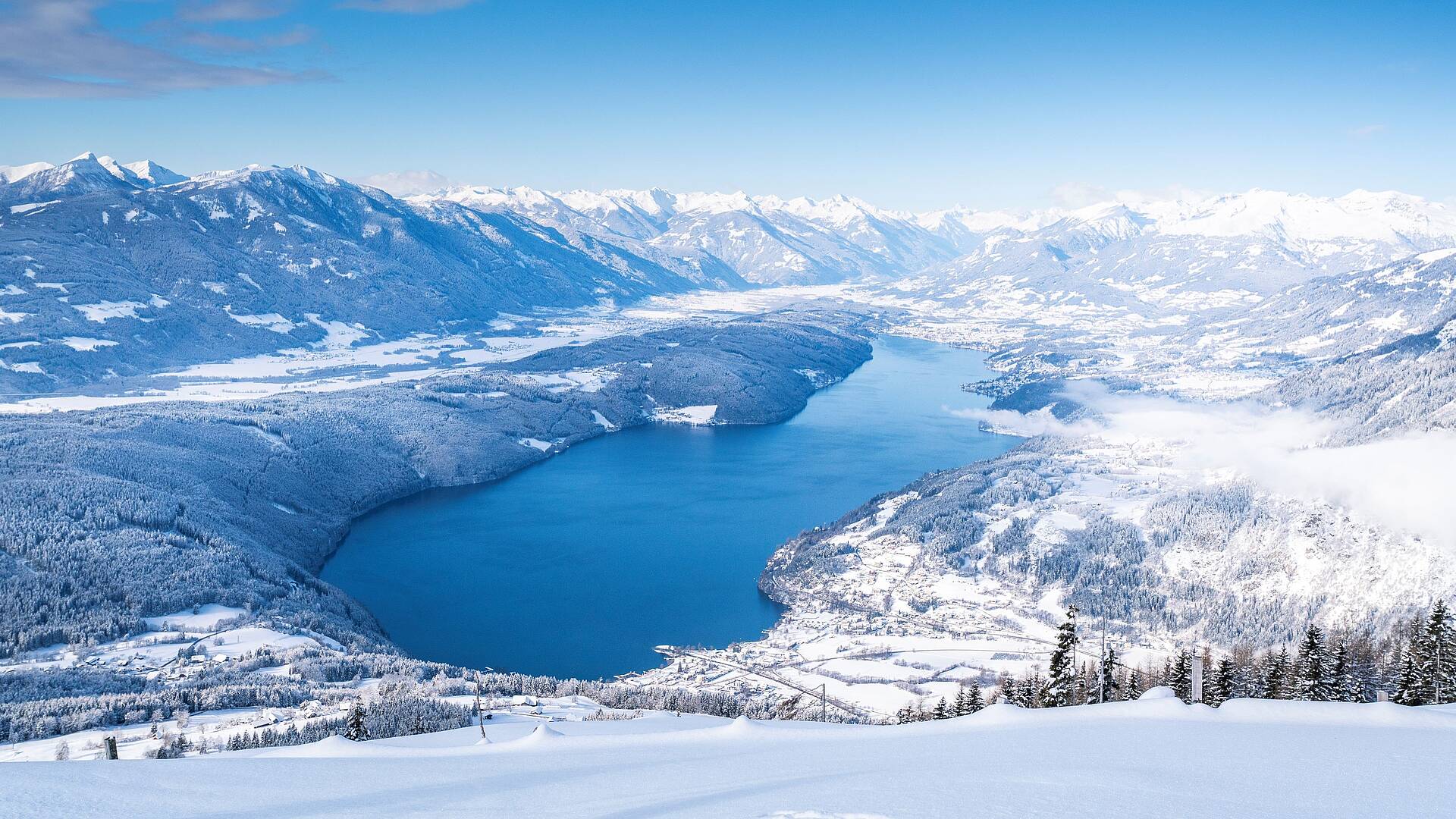 Millstätter See im Winter © Gert Perauer_MBN Tourismus