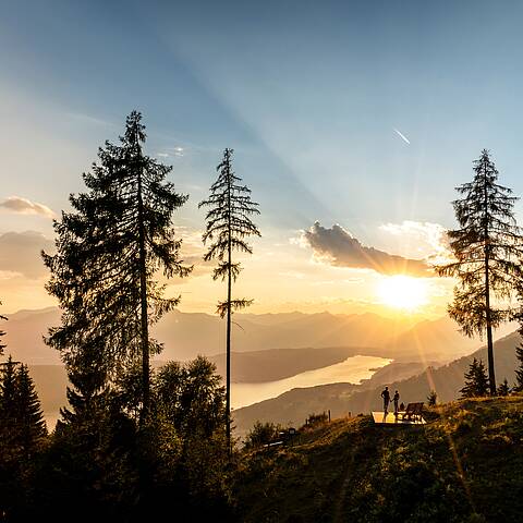 Der Slow Trail bietet zahlreiche Ruheplätze, ideal für Meditation und Entspannung © Gert Perauer_MBN Tourismus