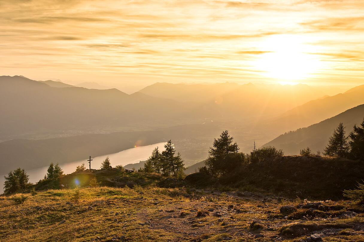 Unvergessliche Ausblicke auf den Millstätter See bei Sonnenuntergang © Franz Gerdl_MBN Tourismus