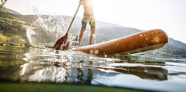 Sonnenuntergang am Millstätter See, ein perfekter Abschluss eines schönen Urlaubstages © Gert Perauer_MBN Tourismus