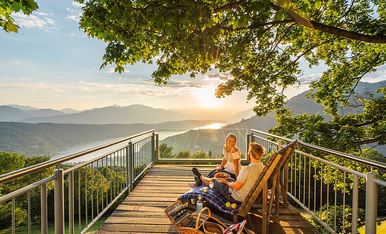 Sternenbalkon am Millstätter See © Gert Perauer_MBN Tourismus