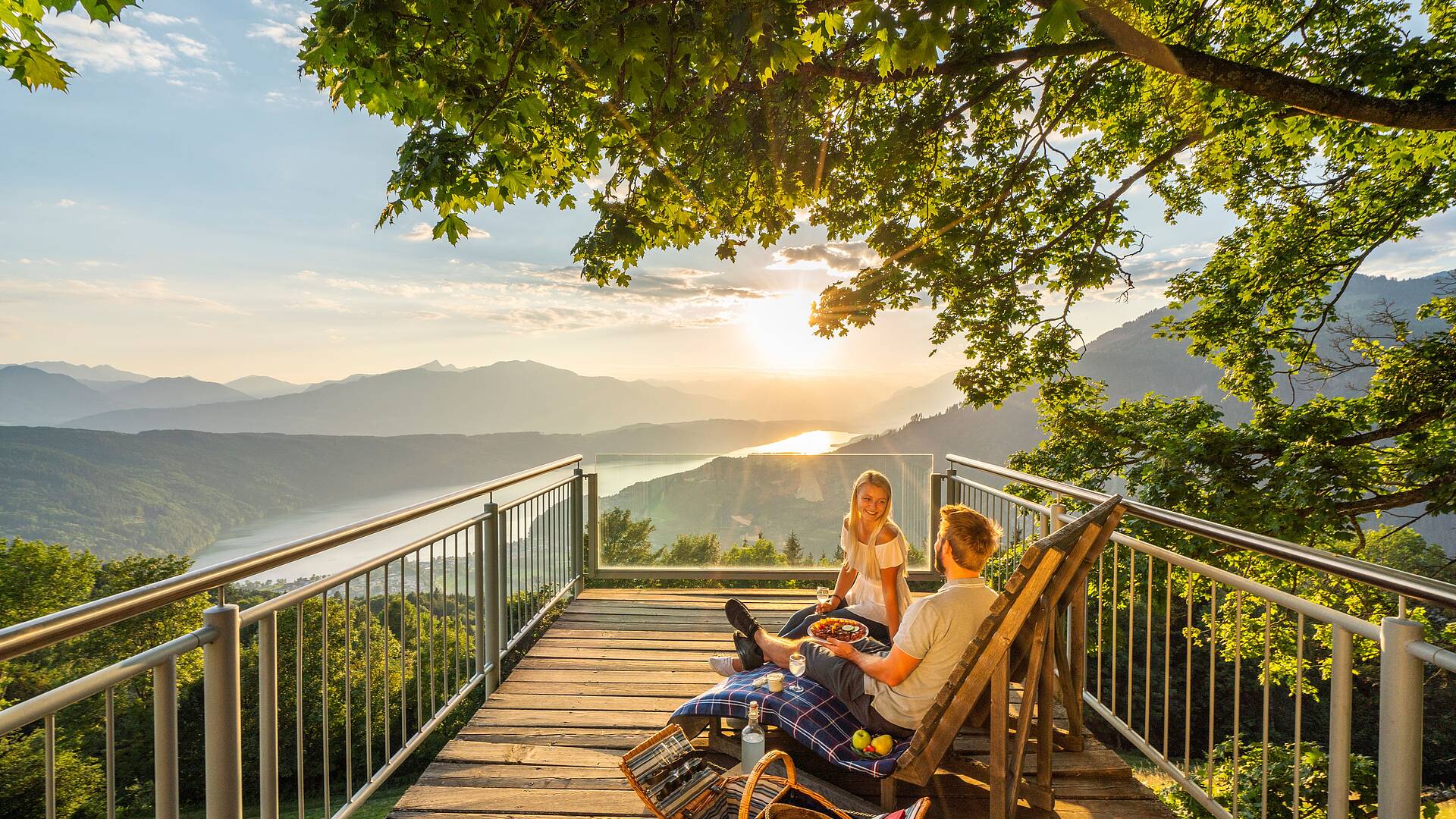 Sternenbalkon am Millstätter See © Gert Perauer_MBN Tourismus