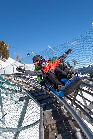 Nocky Flitzer Fahrt im Winter© Simone Attisani_Turracher Hoehe