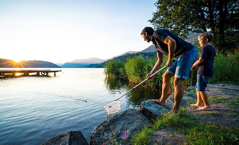 Fischen am Millstaetter_See © Gert_Perauer_MBN_Tourismus