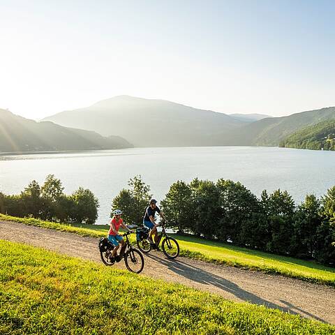 Radfahren Seen Schleife in Millstatt © Gert Perauer_MBN Tourismus