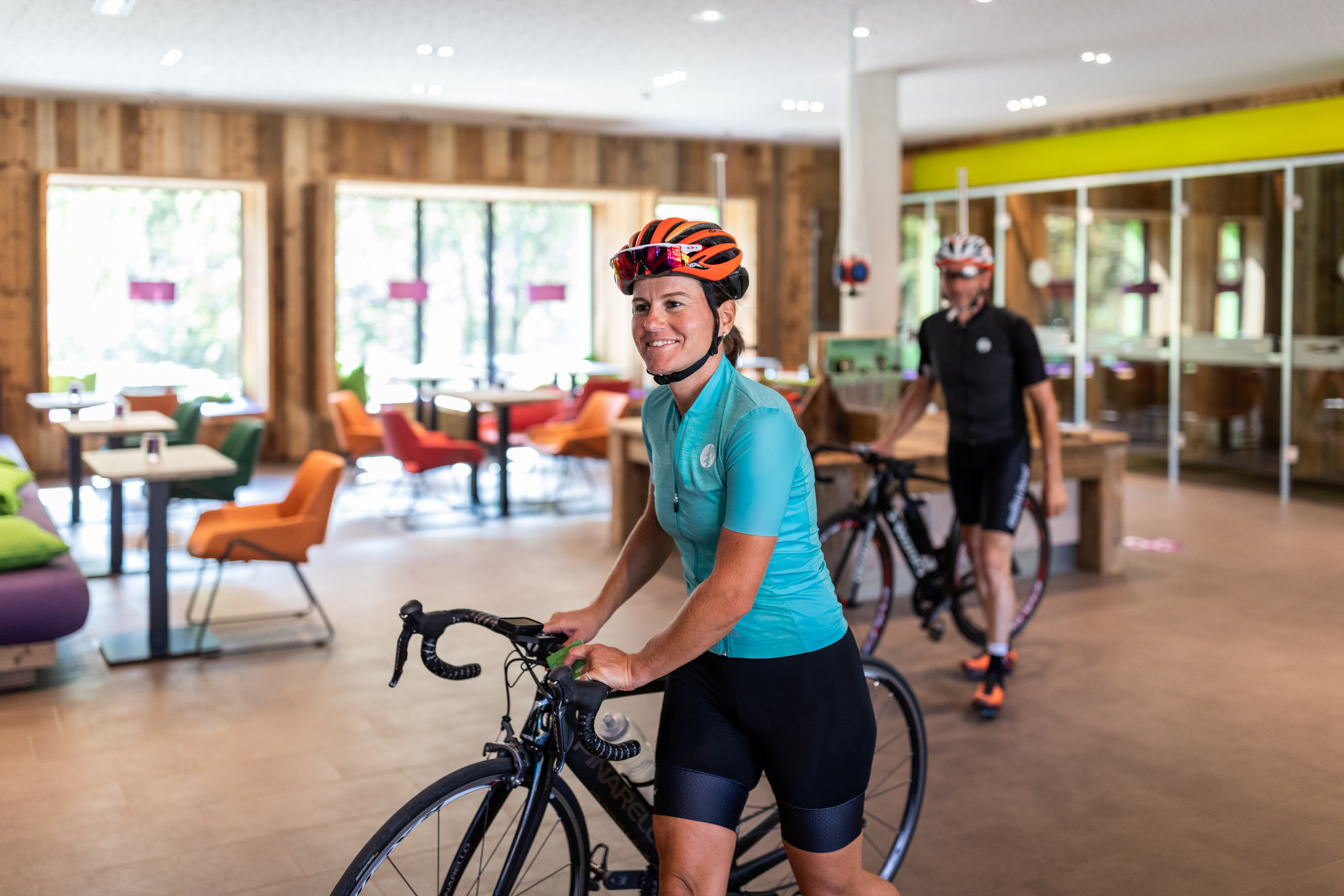 Radstellplatz im Explorer hotel © Daniel Zangerl