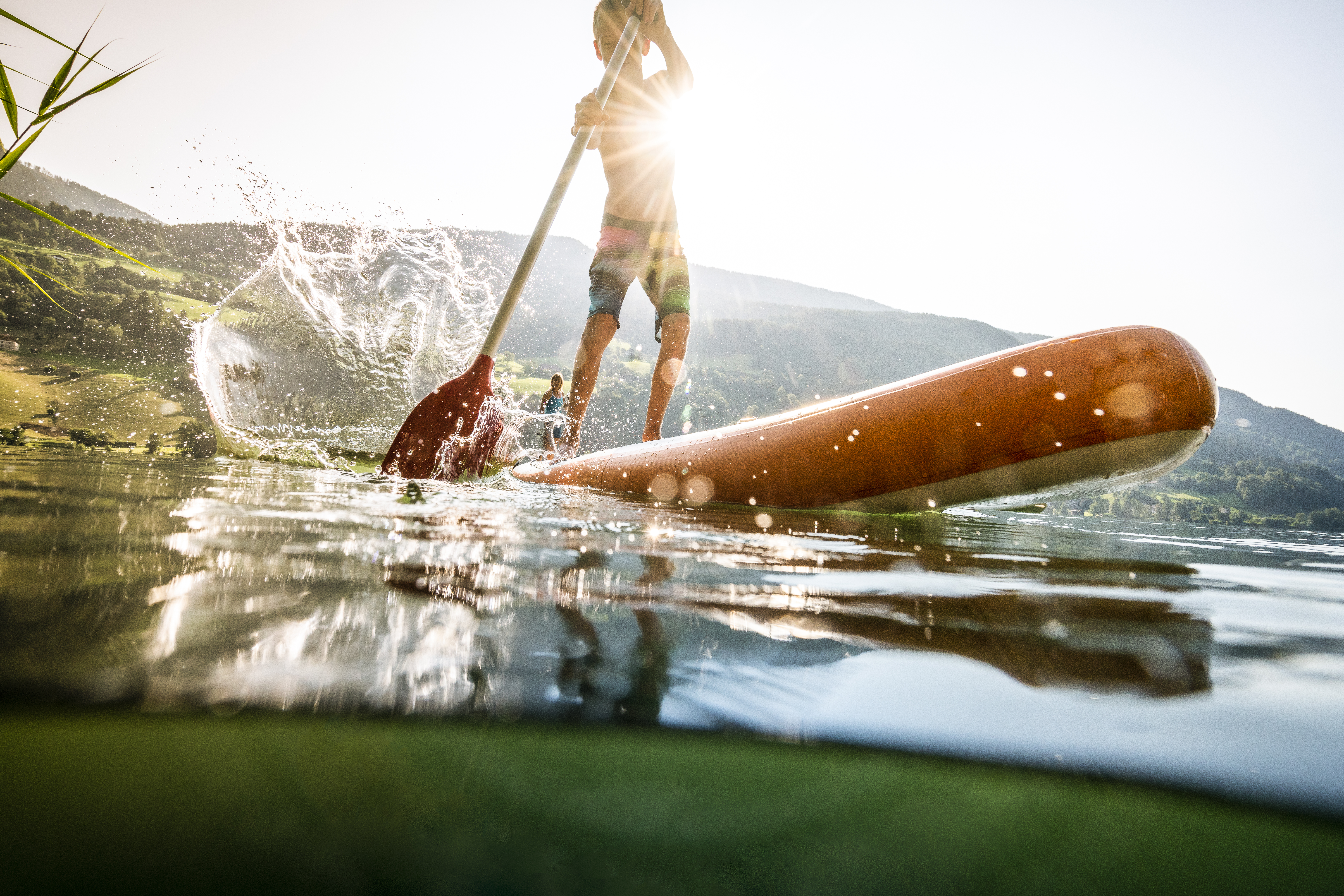 Sonnenuntergang am Millstätter See, ein perfekter Abschluss eines schönen Urlaubstages © Gert Perauer_MBN Tourismus
